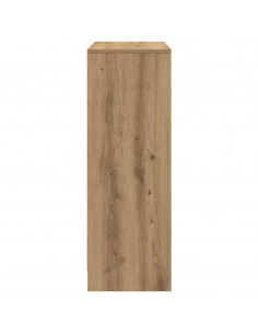 Credenza con Cassetti e Ante Rovere Artigianale 73x31x90 cm