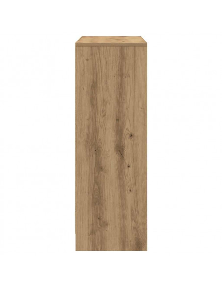 Credenza con Cassetti e Ante Rovere Artigianale 73x31x90 cm