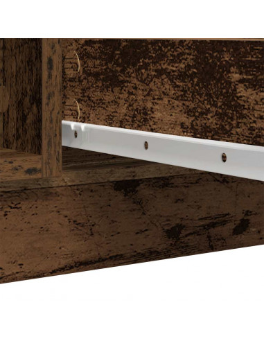 Credenza con Cassetti Legno Antico 100,5x35x76 cm in Truciolato