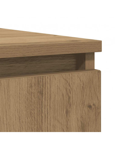 Credenza con Cassetti Rovere Artigianale 100,5x35x98,5 cm