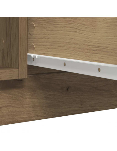 Credenza con Cassetti Rovere Artigianale 100,5x35x98,5 cm