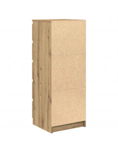 Credenza con Cassetti Rovere Artigianale 37,5x35x99 cm 2