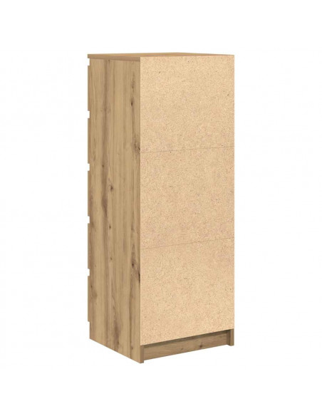 Credenza con Cassetti Rovere Artigianale 37,5x35x99 cm