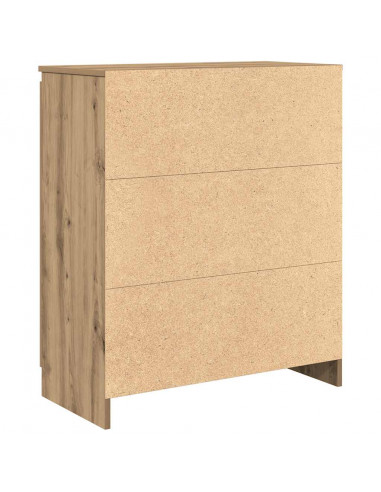Credenza con Cassetti Rovere Artigianale 71x35x84 cm Truciolato