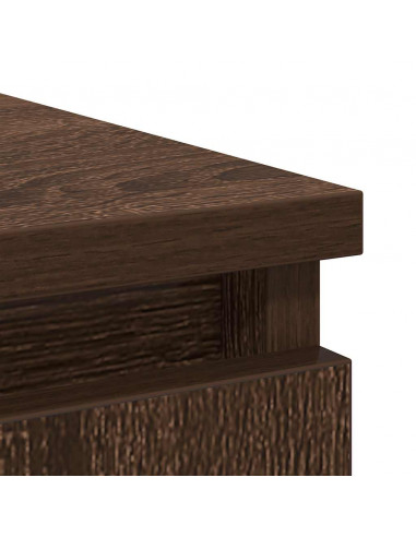 Credenza con Cassetti Rovere Marrone 71x35x84 cm in Truciolato