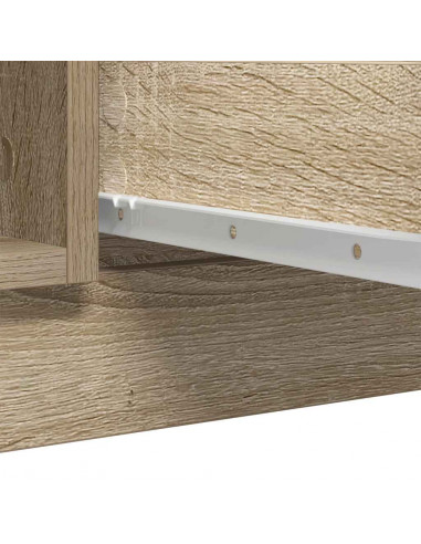 Credenza con Cassetti Rovere Sonoma 100,5x35x76cm in Truciolato