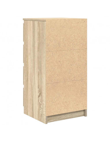 Credenza con Cassetti Rovere Sonoma 37,5x35x99 cm in Truciolato