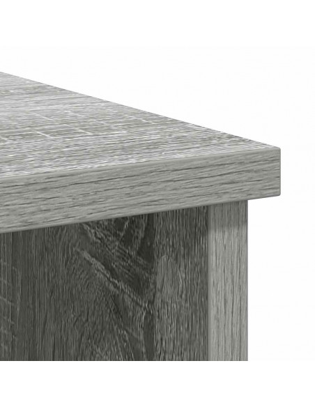 Credenza con Cassetto Grigio Sonoma 101x35x76 cm in Truciolato