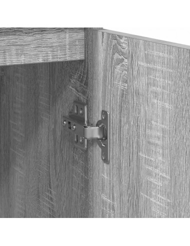 Credenza con Cassetto Grigio Sonoma 71x35x65 cm in Truciolato