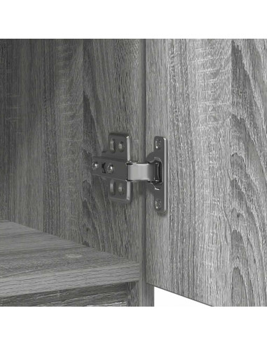 Credenza con Cassetto Grigio Sonoma 71x35x65 cm in Truciolato