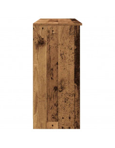 Credenza con Cassetto Legno Antico 101x35x76 cm in Truciolato