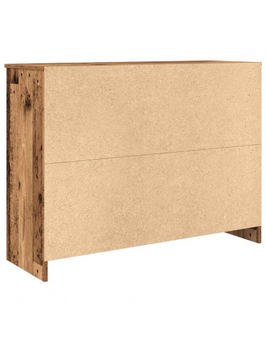 Credenza con Cassetto Legno Antico 101x35x76 cm in Truciolato