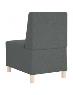 Divano Sedia Grigio Scuro 55 cm in Tessuto