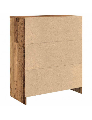 Credenza con Cassetto Legno Antico 71x35x84 cm in Truciolato
