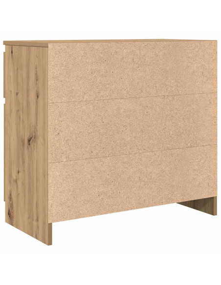 Credenza con Cassetto Rovere Artigianale 71x35x65 cm Truciolato