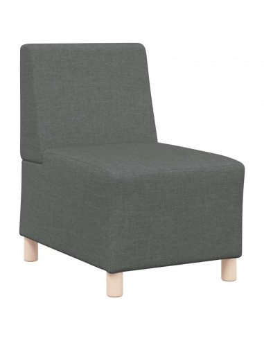 Divano Sedia Grigio Scuro 55 cm in Tessuto