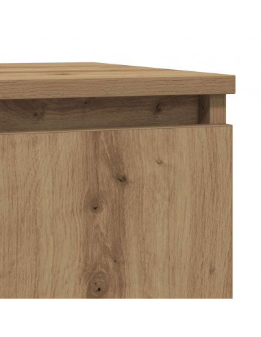 Credenza con Cassetto Rovere Artigianale 71x35x65 cm Truciolato