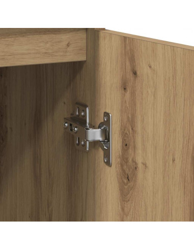 Credenza con Cassetto Rovere Artigianale 71x35x65 cm Truciolato