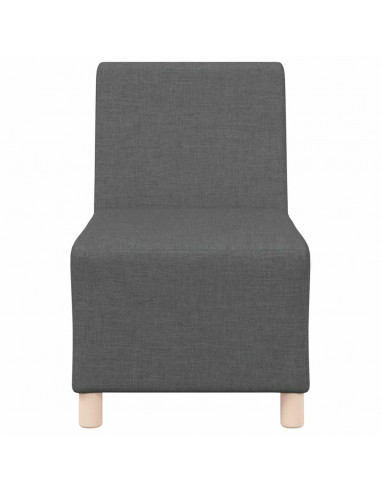 Divano Sedia Grigio Scuro 55 cm in Tessuto