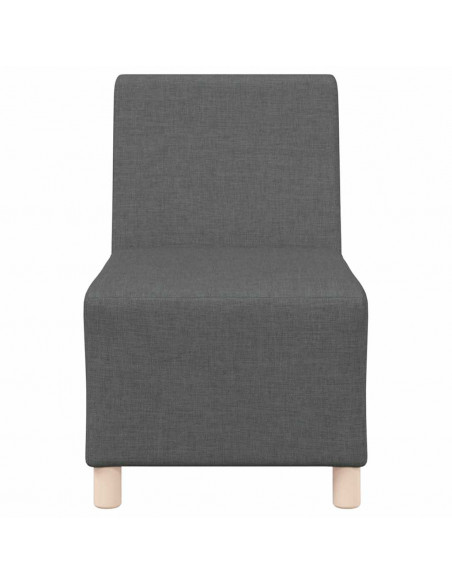 Divano Sedia Grigio Scuro 55 cm in Tessuto