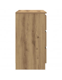 Credenza con Cassetto Rovere Artigianale 71x35x65 cm Truciolato