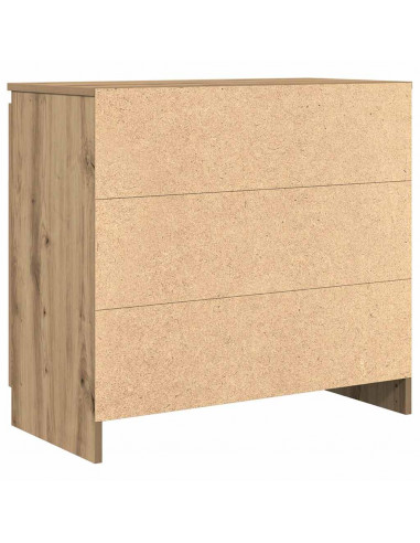 Credenza con Cassetto Rovere Artigianale 71x35x65 cm Truciolato