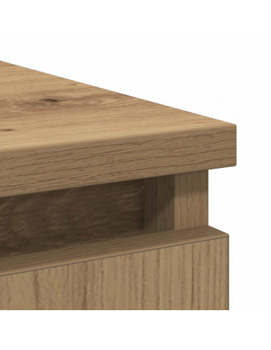 Credenza con Cassetto Rovere Artigianale 71x35x65 cm Truciolato