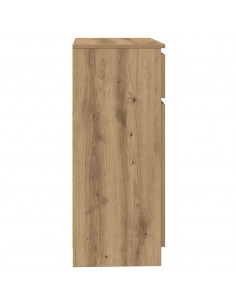 Credenza con Cassetto Rovere Artigianale 71x35x84 cm Truciolato