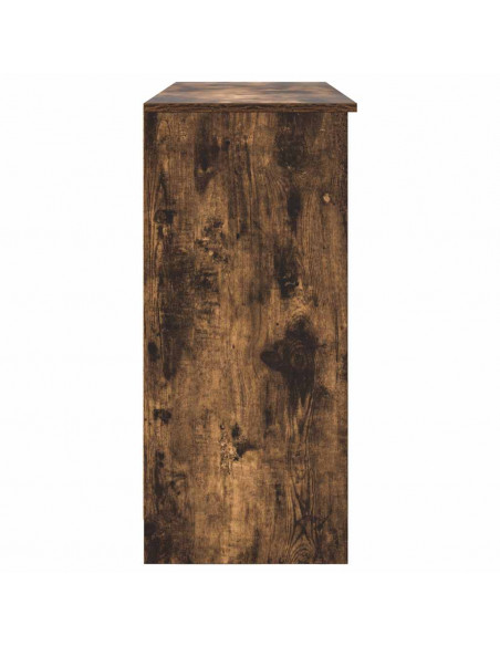 Credenza con Cassetto Rovere Fumo 101x35x76 cm in Truciolato