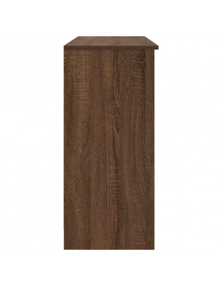 Credenza con Cassetto Rovere Marrone 101x35x76 cm in Truciolato