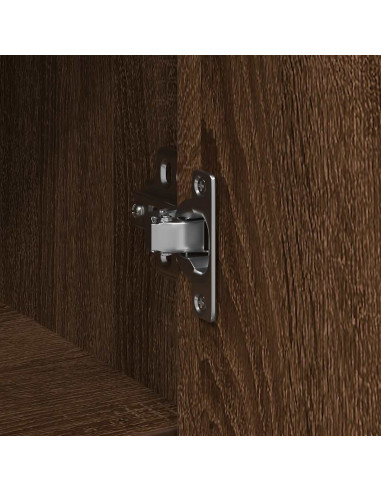 Credenza con Cassetto Rovere Marrone 101x35x76 cm in Truciolato