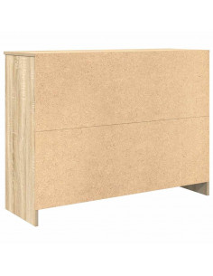 Credenza con Cassetto Rovere Sonoma 101x35x76 cm in Truciolato 2
