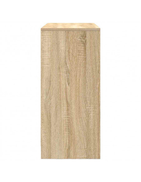 Credenza con Cassetto Rovere Sonoma 80x34x76 cm in Truciolato