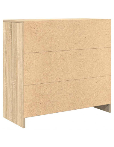 Credenza con Cassetto Rovere Sonoma 80x34x76 cm in Truciolato