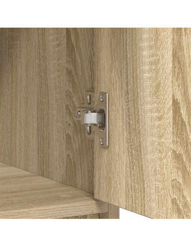 Credenza con Cassetto Rovere Sonoma 80x34x76 cm in Truciolato