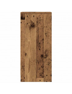 Credenza Legno Antico 29,5x34x76 cm in Legno Multistrato