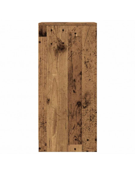 Credenza Legno Antico 29,5x34x76 cm in Legno Multistrato