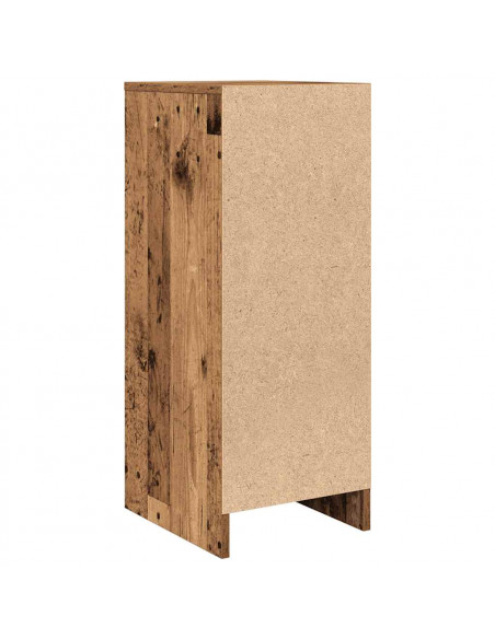Credenza Legno Antico 29,5x34x76 cm in Legno Multistrato
