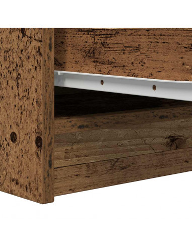 Credenza Legno Antico 29,5x34x76 cm in Legno Multistrato