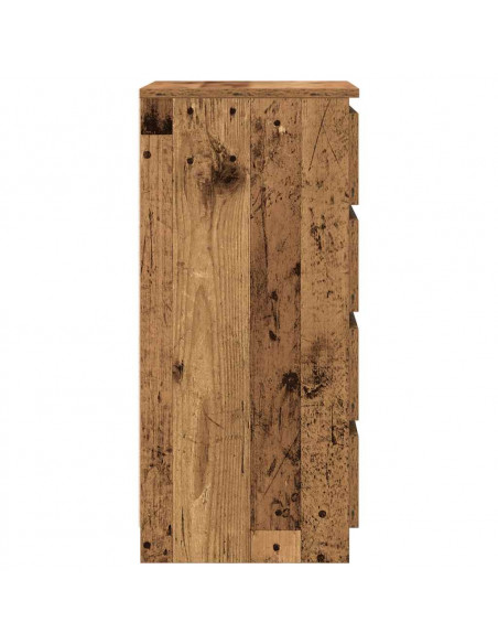 Credenza Legno Antico 37,5x35x76 cm in Legno Multistrato