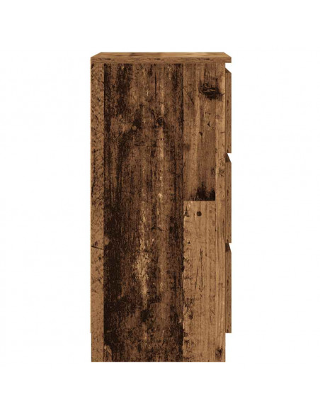 Credenza Legno Antico 37,5x35x76 cm in Legno Multistrato