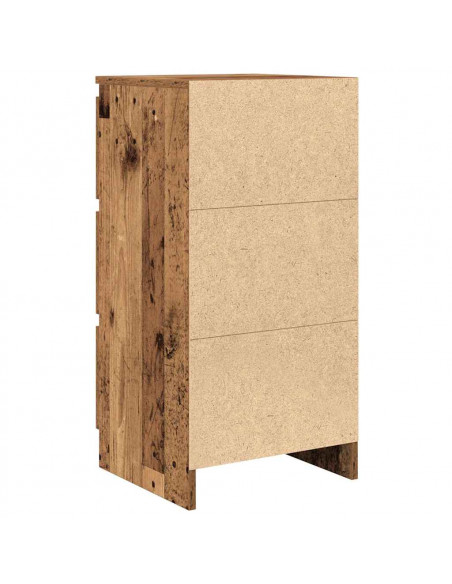 Credenza Legno Antico 37,5x35x76 cm in Legno Multistrato