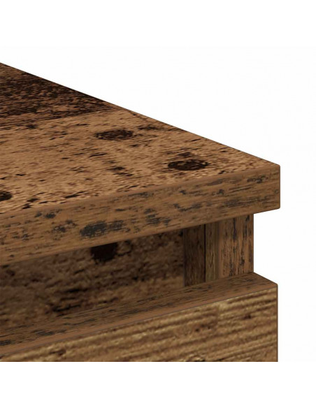 Credenza Legno Antico 37,5x35x76 cm in Legno Multistrato