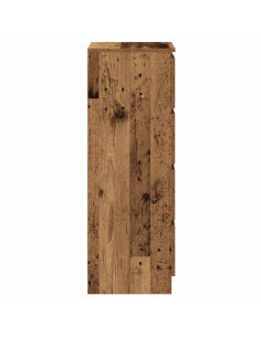 Credenza Legno Antico 37,5x35x99 cm in Legno Multistrato