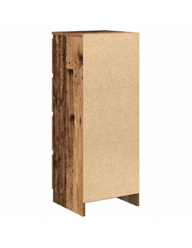 Credenza Legno Antico 37,5x35x99 cm in Legno Multistrato