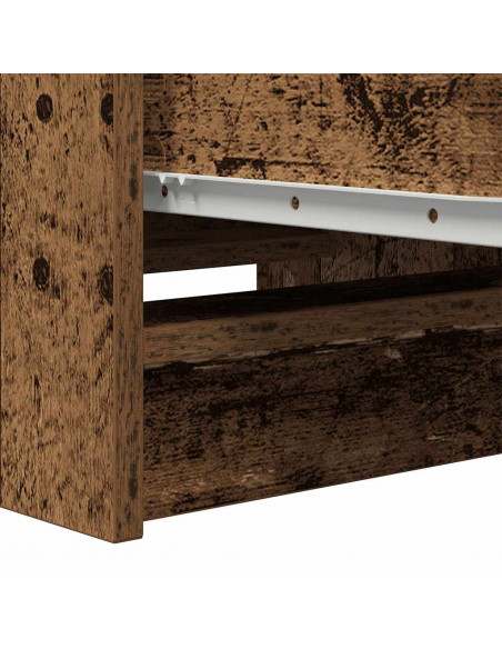 Credenza Legno Antico 37,5x35x99 cm in Legno Multistrato