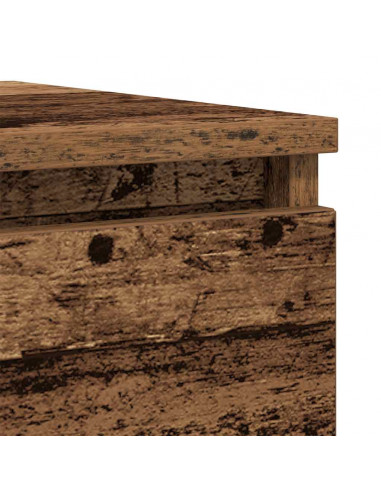 Credenza Legno Antico 37,5x35x99 cm in Legno Multistrato