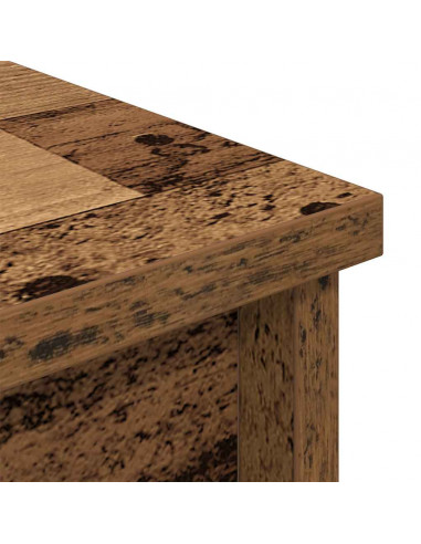 Credenza Legno Antico 50x35x180 cm in Legno Multistrato