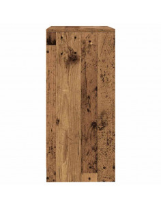 Credenza Legno Antico 57x34x76 cm in Legno Multistrato