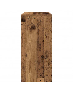 Credenza Legno Antico 85x34x76 cm in Legno Multistrato